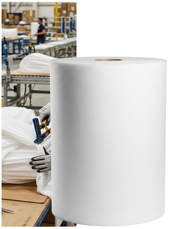 Foam en rollo de polietileno