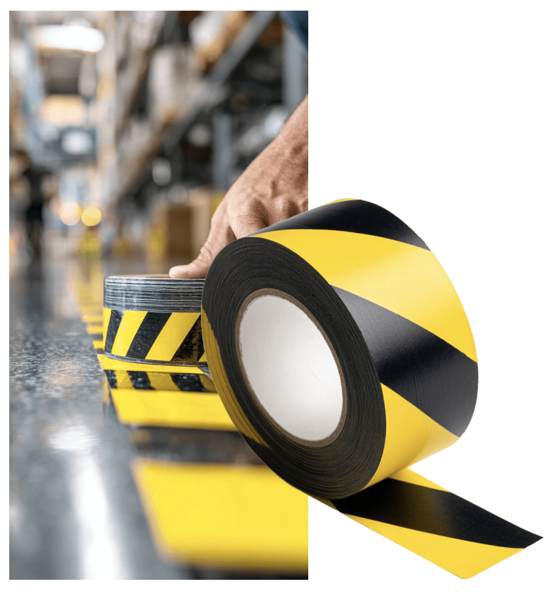 Cinta de marcaje de área
