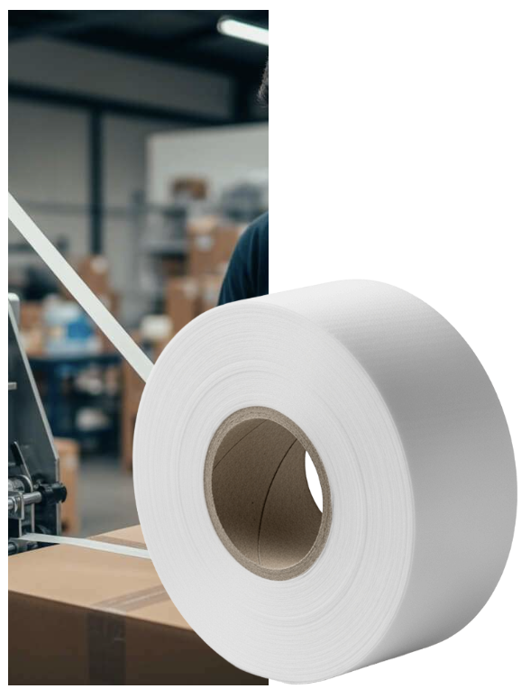 fleje polipropileno virgen automático